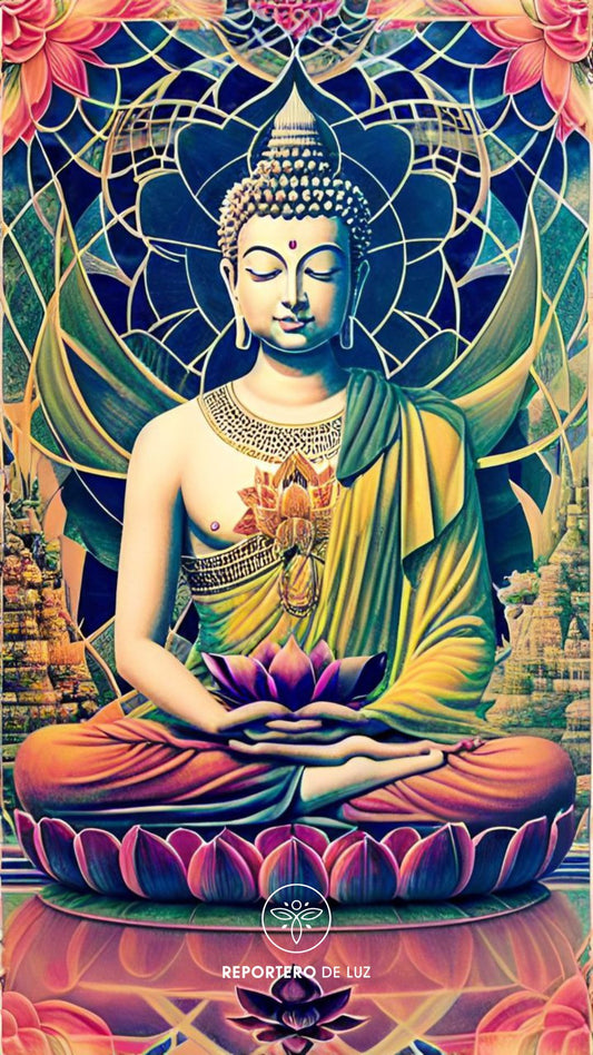 Buda, el camino a la iluminación a travez del desapego, la meditación y la compasión.