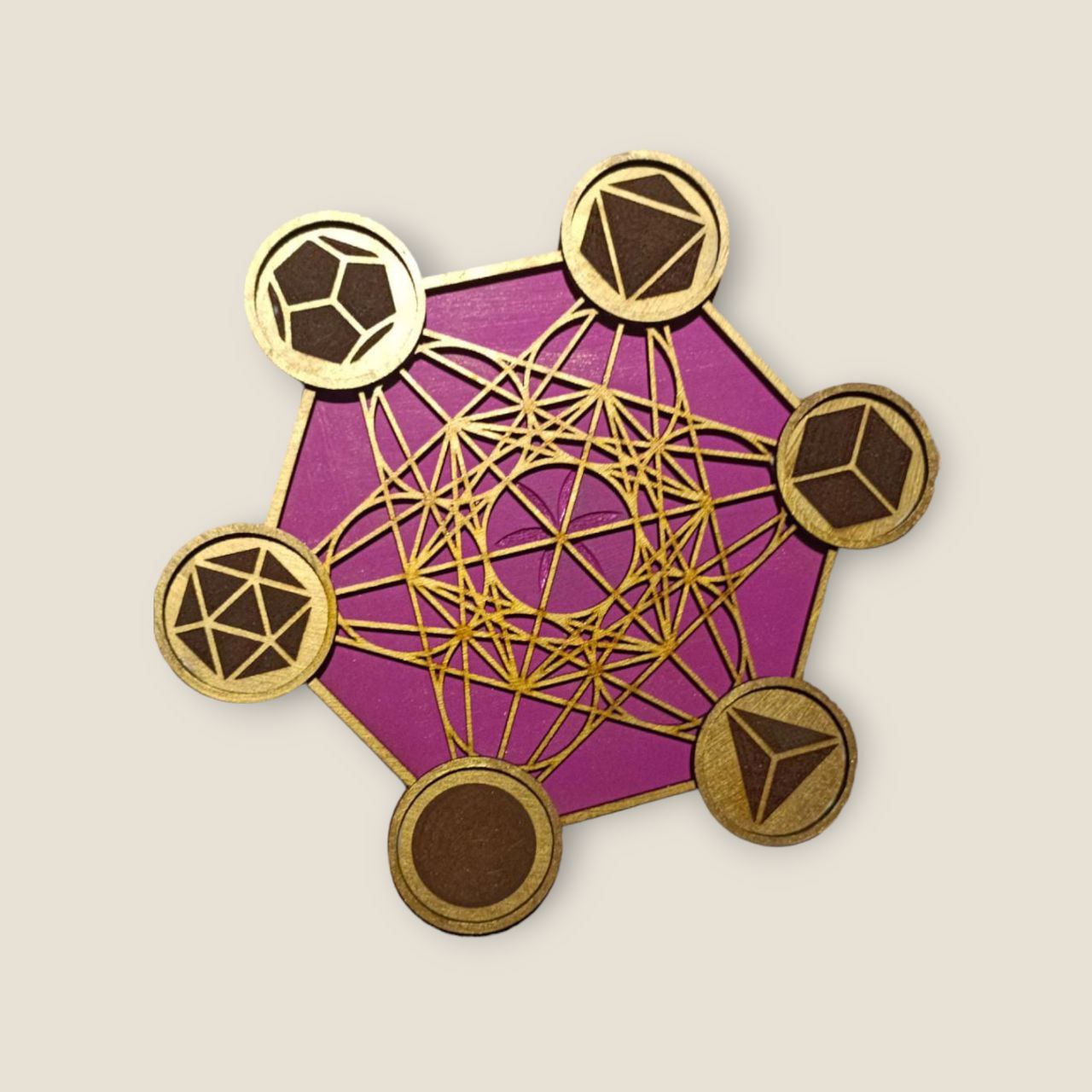 Archangel Metatron Candle Holder