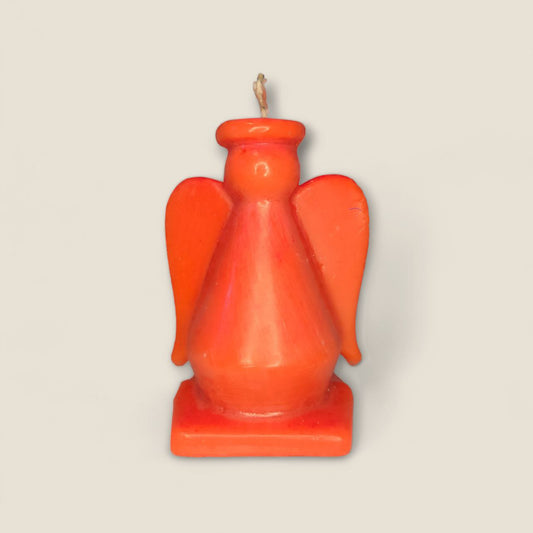 Orange Angel Candle